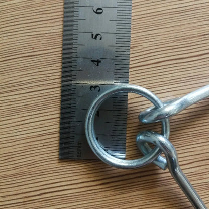 2-Pack Awning Tent Pole Pegs with 3.2 cm Metal Pins